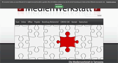 Desktop Screenshot of diemedienwerkstatt.info